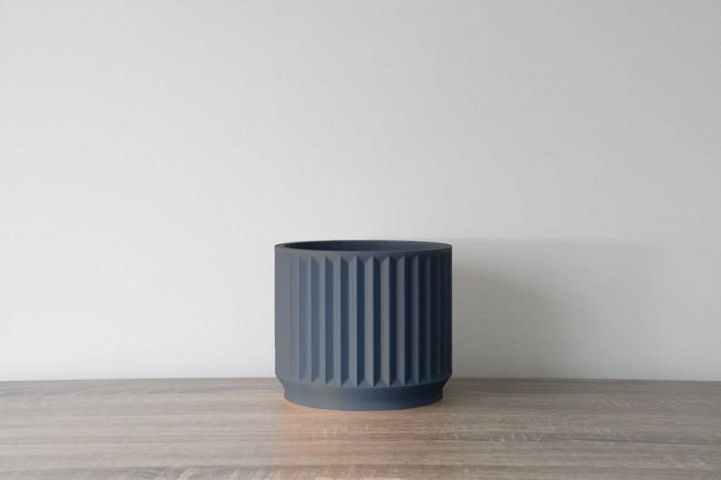 Miss Planty Pants - Wholesale Plant Pot - The Spring Breeze Planter in Navy Blue3