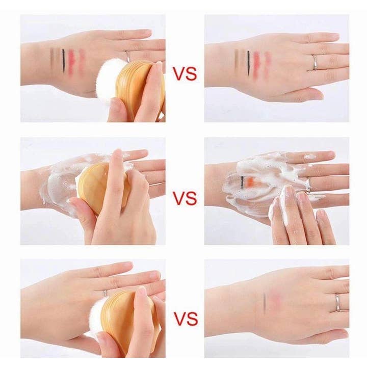 BeNat - Wholesale Facial Cleanser - Facial Brush Bamboo Handle7