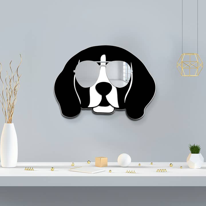 Cool Beagle | Akrylkunst | Hundevægindretning for engroshandel hos 4ArtWorks