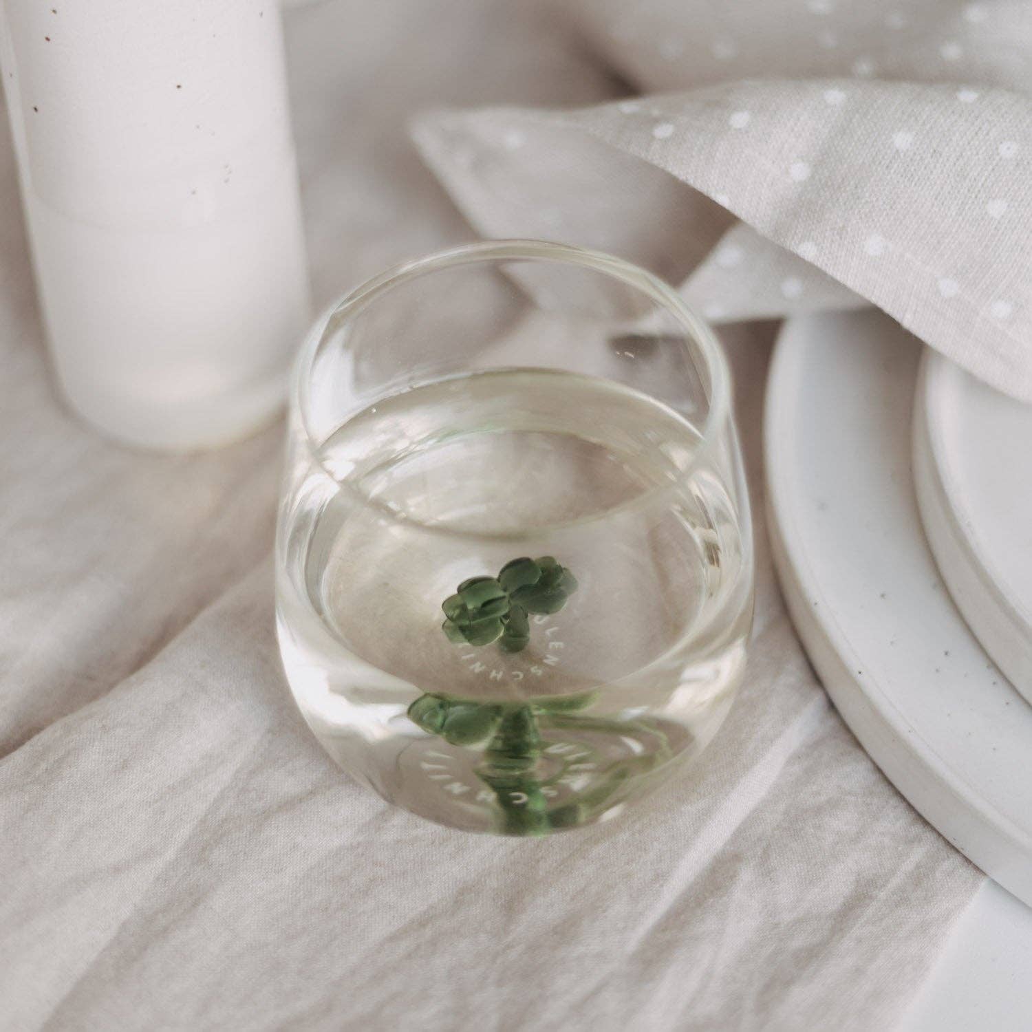 Eulenschnitt – wholesale Drinking glass/cup – Cloverleaf-shaped drinking glass (PU = 6 pcs)6