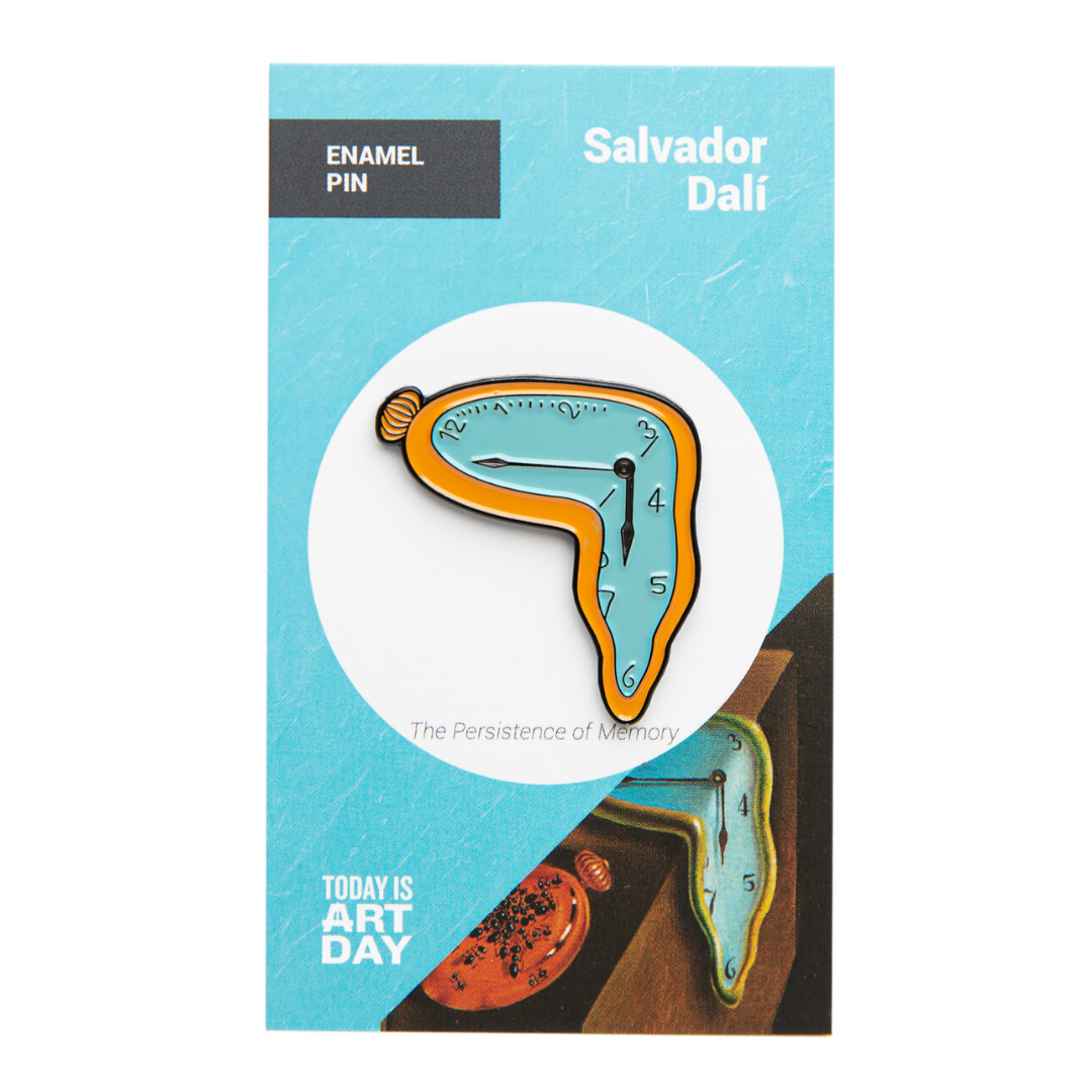 Today is Art Day - Wholesale Lapel Pin/Button - Pin - Persistence of Memory - Dali1