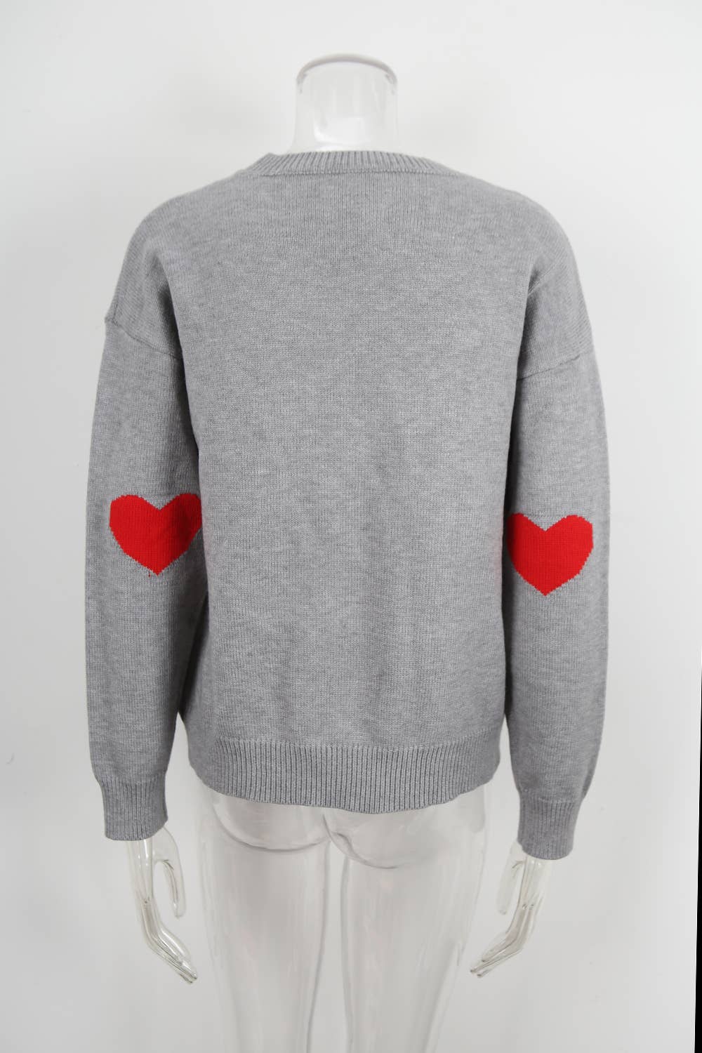 Hope & Sunshine - Wholesale Knit Sweater - Women's - Valentine's Heart Pullover Sweater46