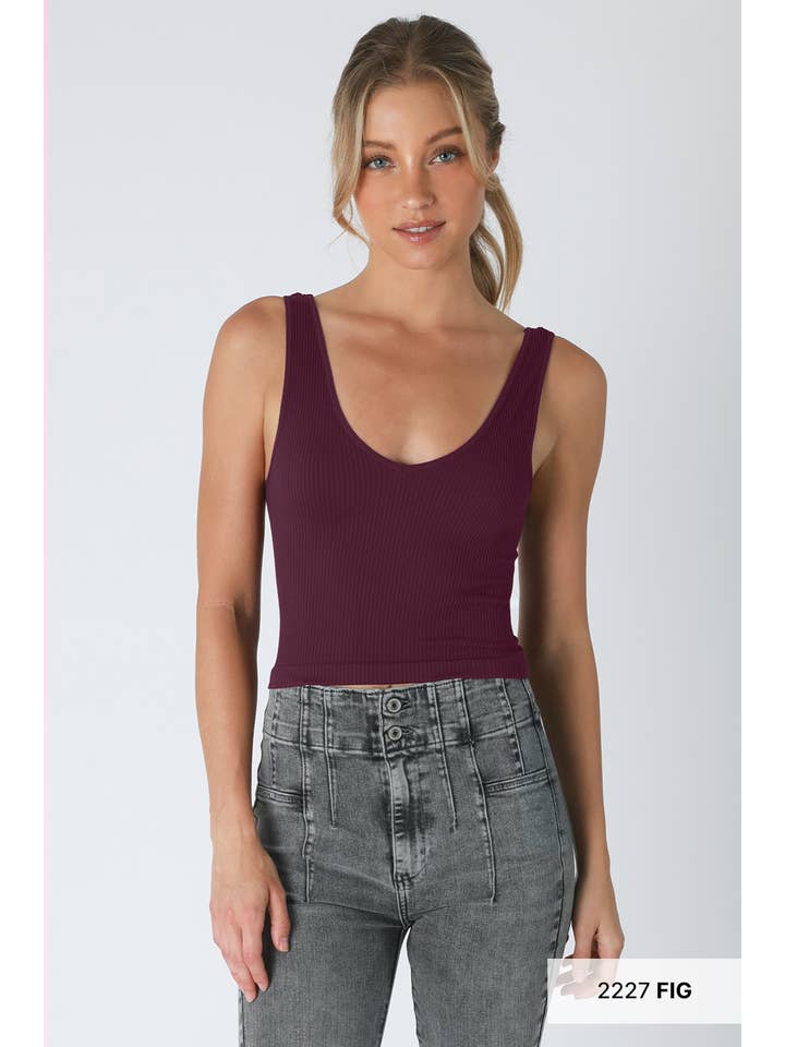 NIKIBIKI - Wholesale Knit Top - Women's - NS8152 - Reversible Ribbed Crop Top19