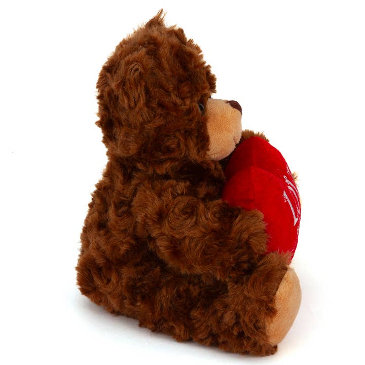 Plushland – wholesale Fyllda/plyschleksaker - Barn och baby – 15 cm & 23 cm Valentine-nallebjörn | Plysch som håller "Love You"-hjärta10