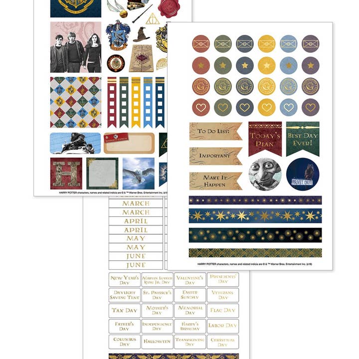 Paper House Productions - Wholesale Planner - Harry Potter - Mini 12 Month Undated Planner3