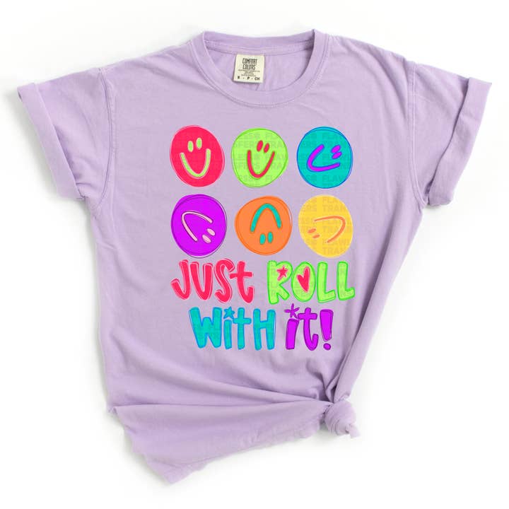 Flawless Transfers - Wholesale Sublimation Transfer - Just Roll With It #2229 DTF Transfer1