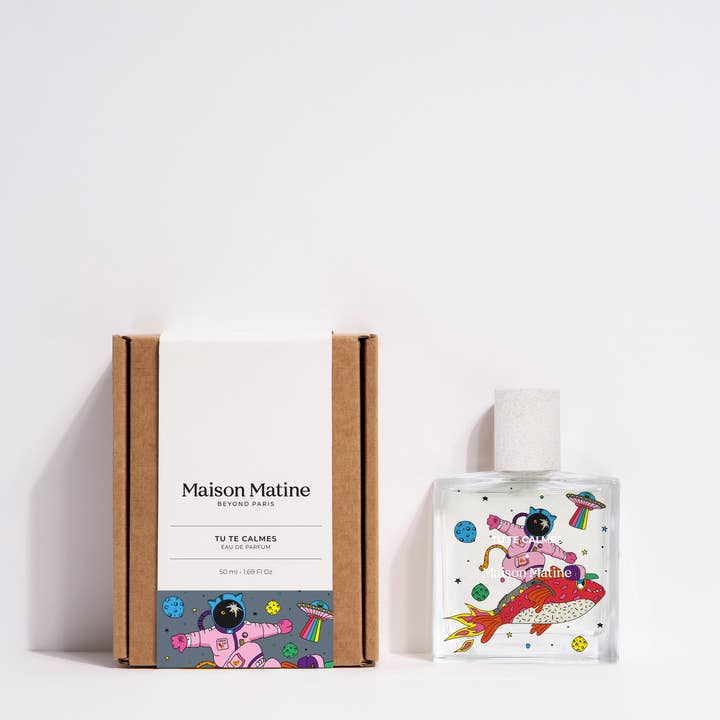 Maison Matine - Wholesale Perfume/Eau de Toilette - Tu Te Calmes - EDP 50ml - a woody, spicy scent2