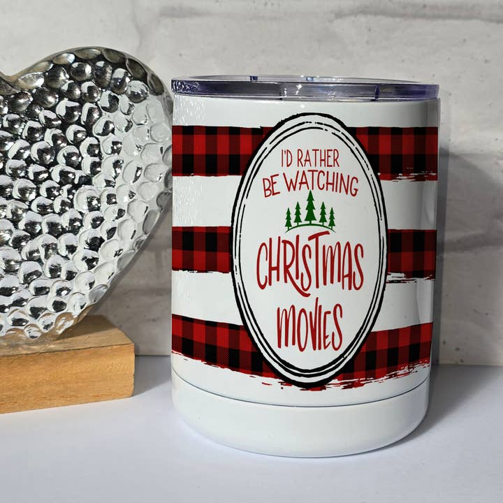 Christmas Movies Thermal 300ml Tumbler for wholesale by Bluesky's Creation
