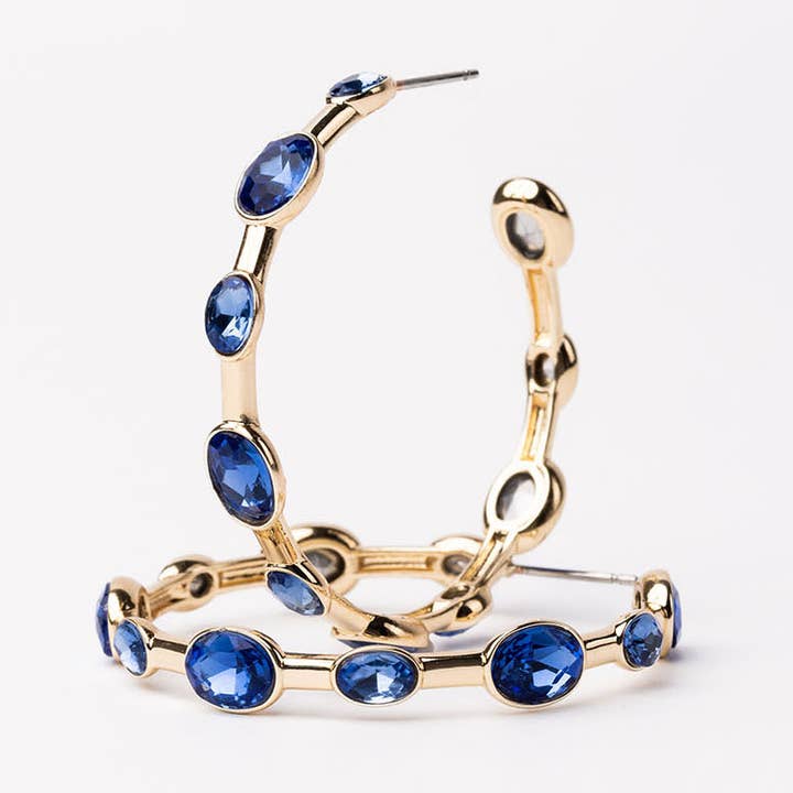 Michelle McDowell - Wholesale Dangle Earrings - Earrings Allie Blue0