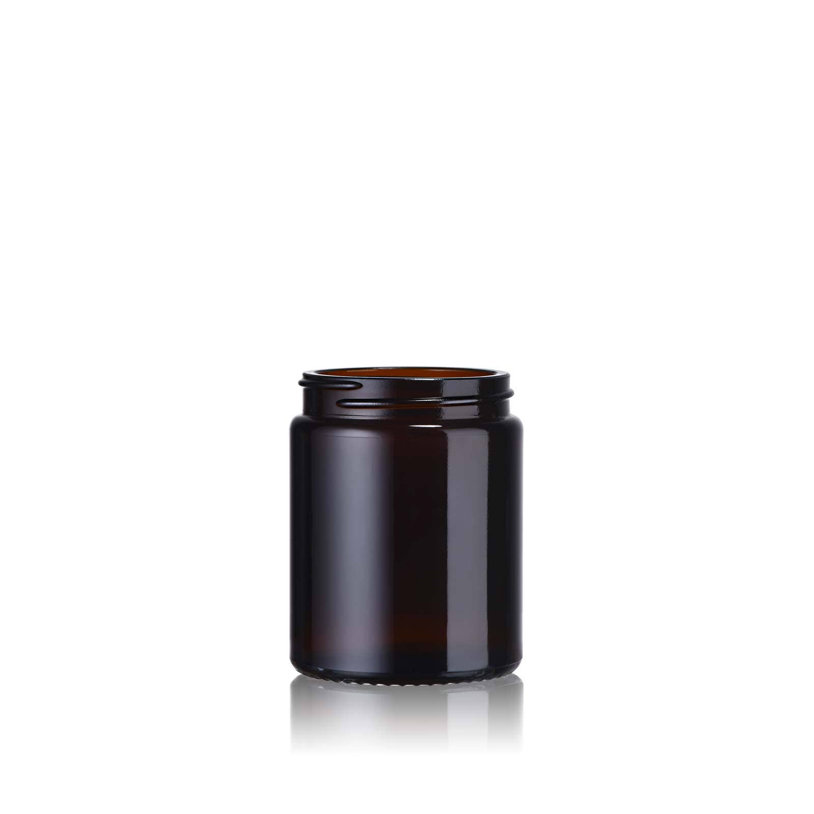 Little Pots - Wholesale Jar - Amber glass candle or cosmetic jar - Béguin 100 ml1