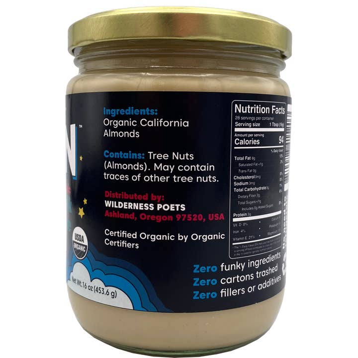 Wilderness Poets - Vente Boisson végétale - SpIN : concentré de lait d'amande biologique (non sucré)2