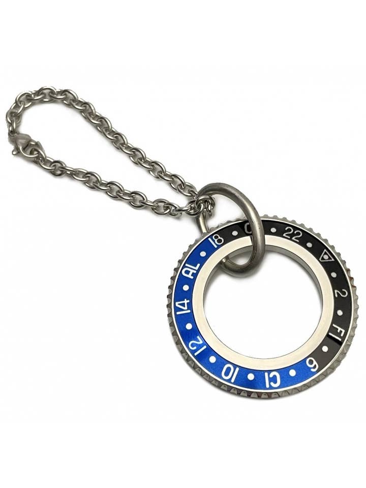 LLAVERO TACÓMETRO OFICIAL ACERO COLOR NEGRO/AZUL para venta al por mayor de Speedometer Official