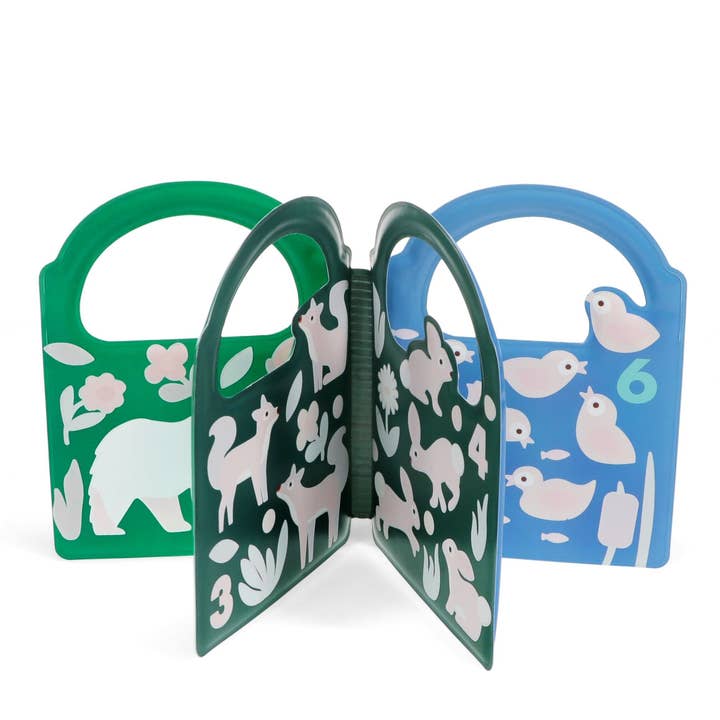 Rex London UK - Wholesale Bath Toy - Baby - Colour Changing Bath Book - Woodland