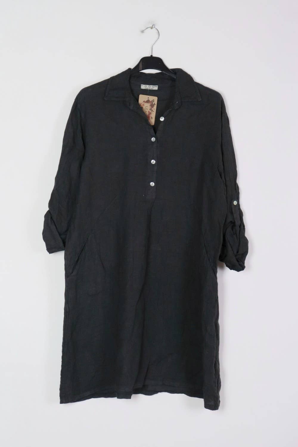 LÉA & LUC – Engroshandel Kjole - Dame – Korte kjoler i 100% hør REF. 135147