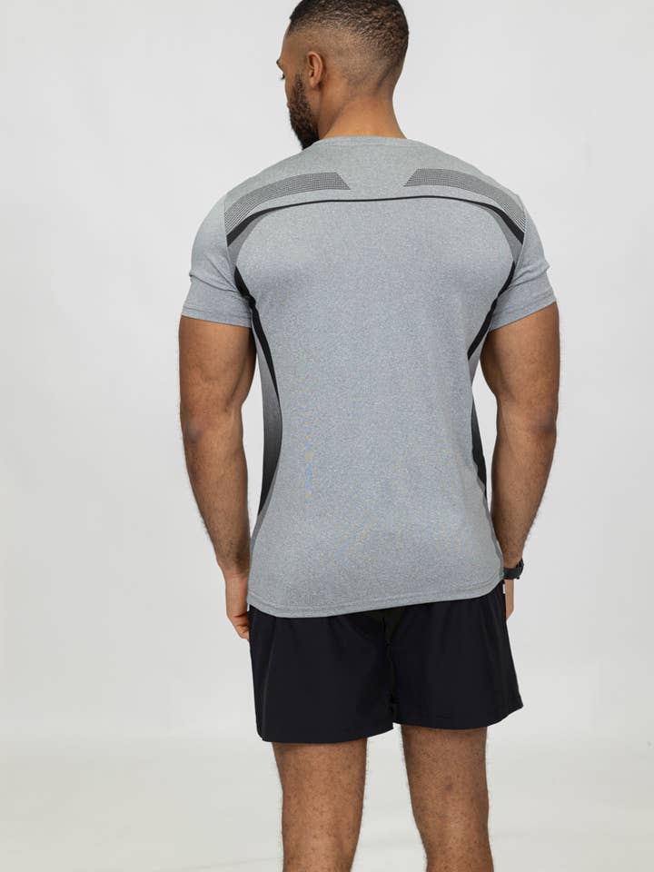 Zayne Paris - Wholesale Activewear Set - Men's - TX932 Sport Running Shorts T-Shirt and Shorts Set14