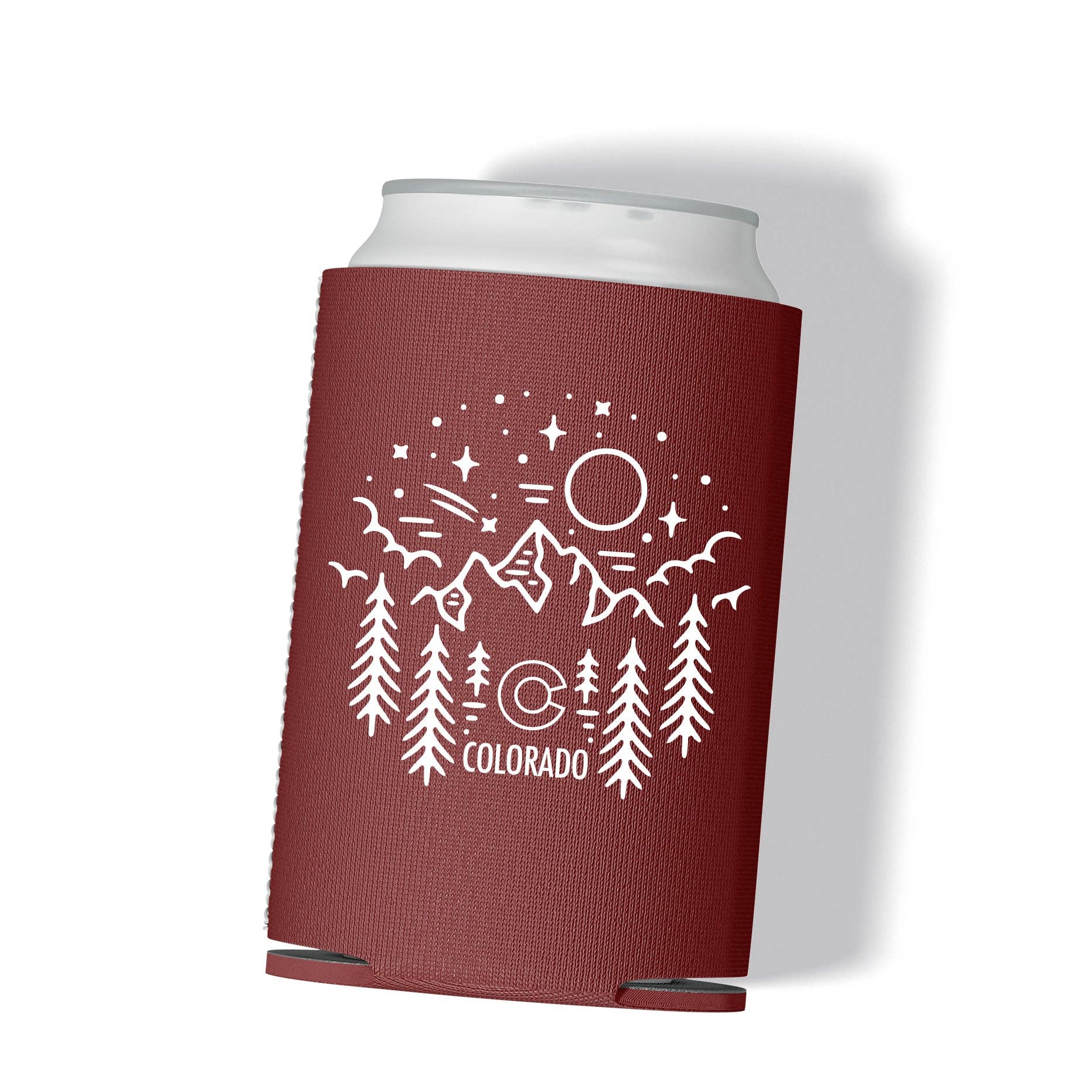 Snow Business USA - Venta al por mayor Fundas para recipientes de bebida - Campfire Mountain Can Koozie1