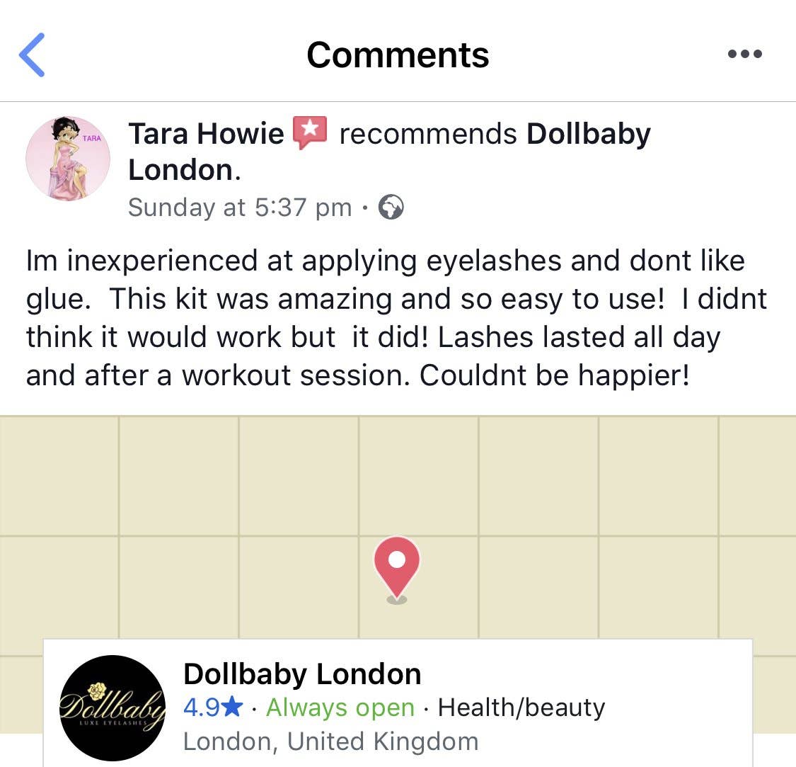 Dollbaby London Lashes - Vendita all'ingrosso Ciglia finte - Kit per ciglia e eyeliner magnetici31