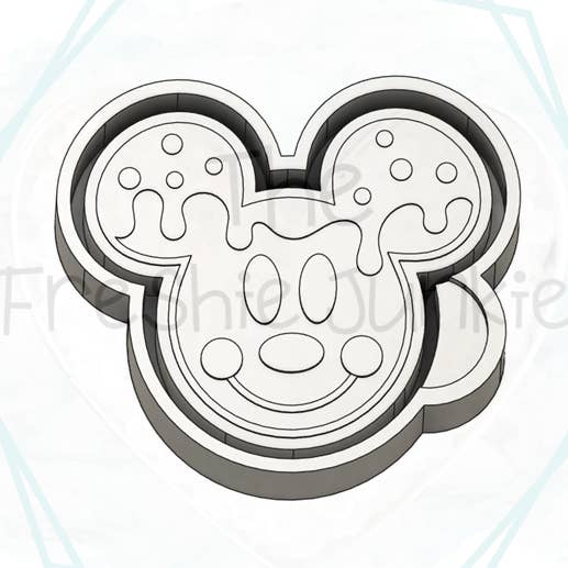 *NEW RELEASE* Mouse Cookie Freshie Mold for wholesale by The Freshie Junkie, LLC