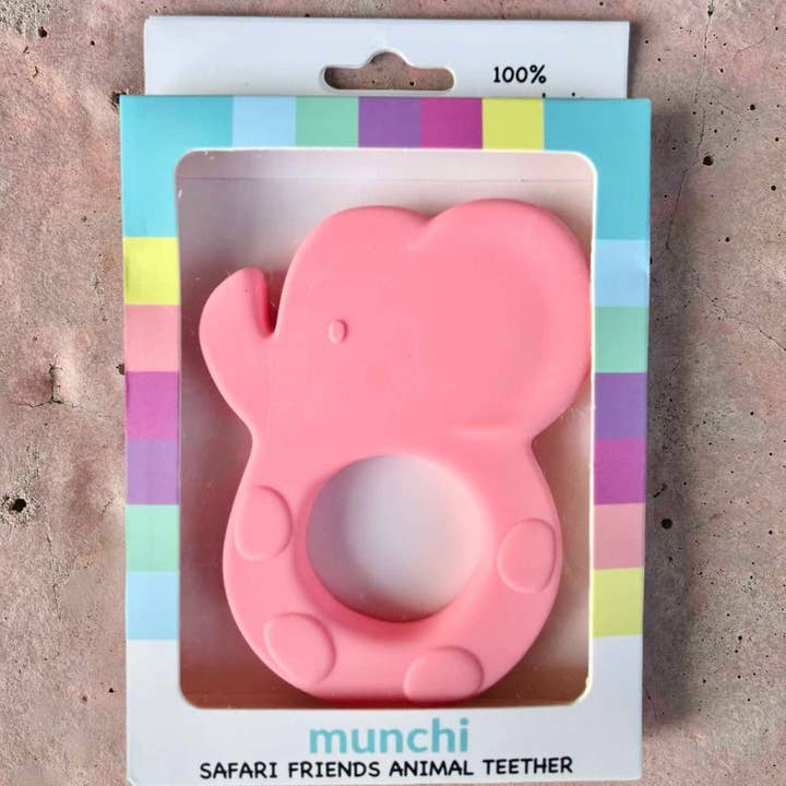 Elephant Teether for wholesale by munchi