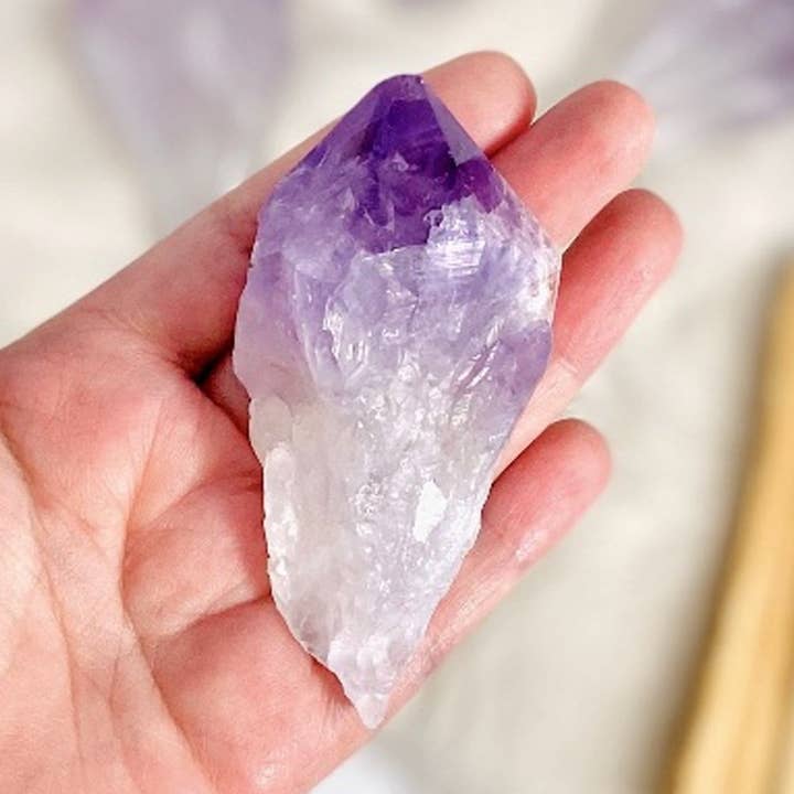 Amethyst Raw Crystal Points - By Weight for wholesale by Rock Paradise
