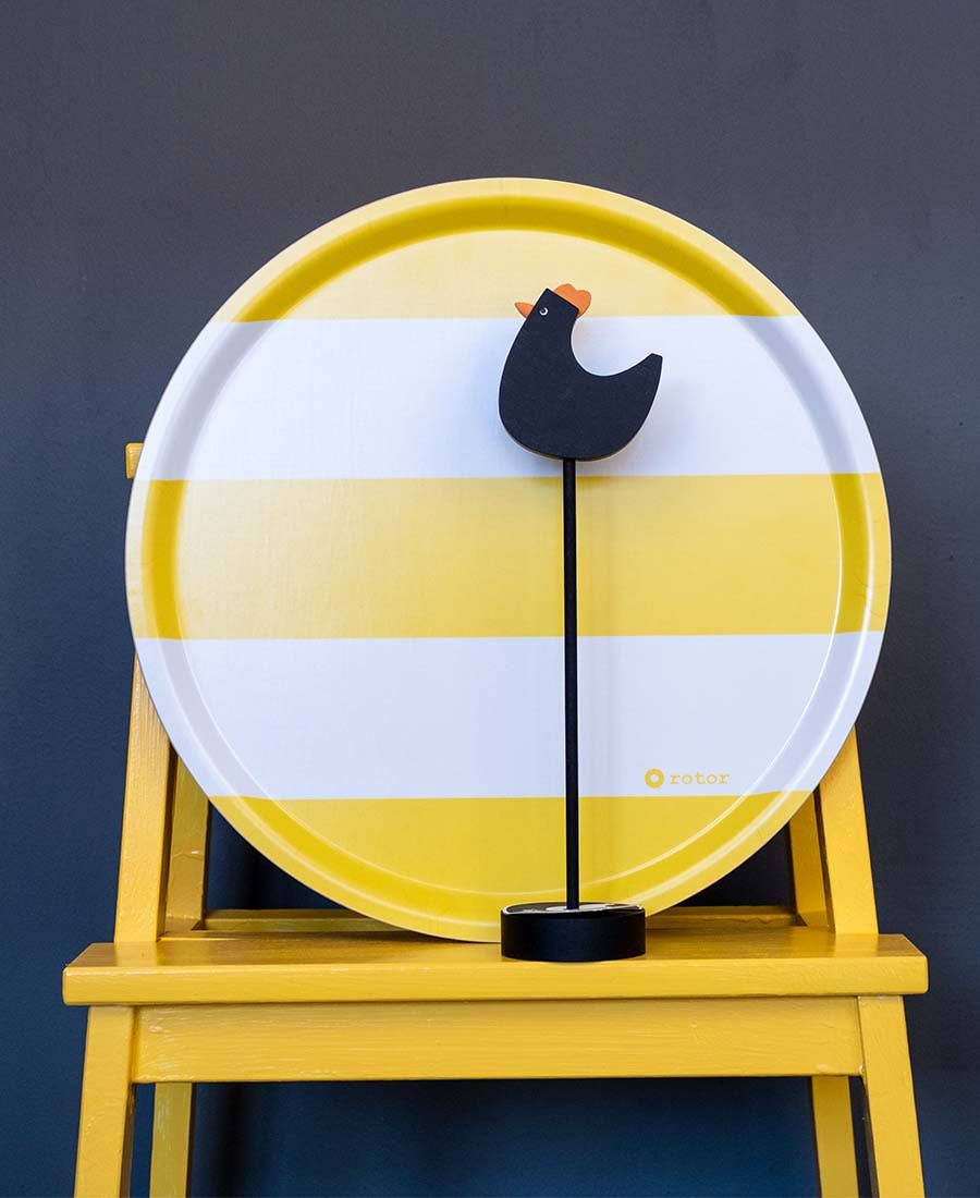 Rotordesign AB - Wholesale Serving Tray - Round tray “Stripes”1