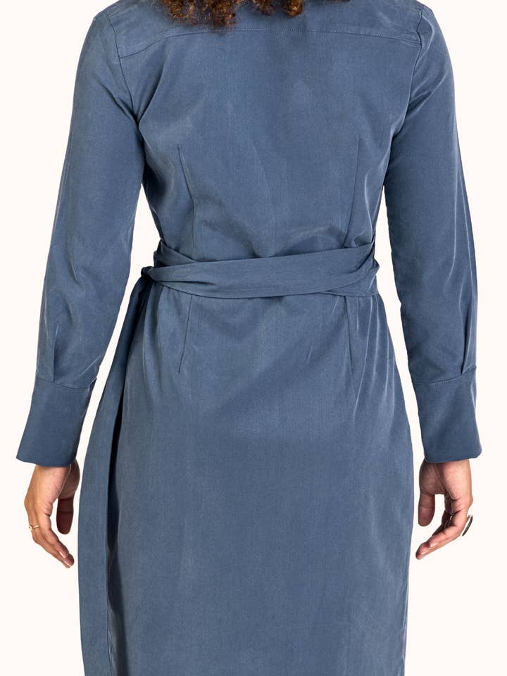 SISU-the brand - Wholesale Dress - Women's - TRINITY MIDI WRAP DRESS 3