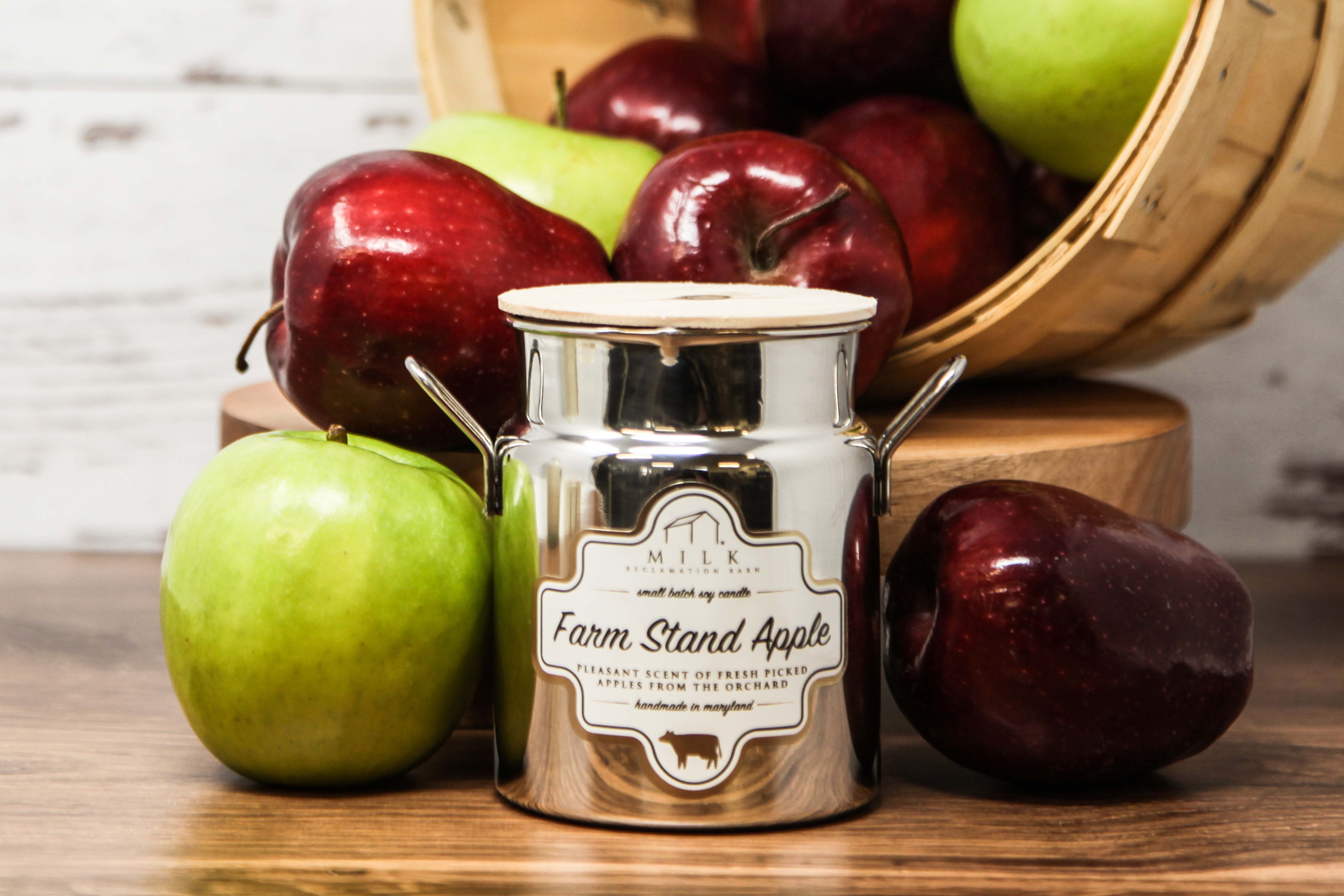 Milk Reclamation Barn - Wholesale Jar/Filled Candle - Stainless Milk Churn Candle - 12.5 oz23