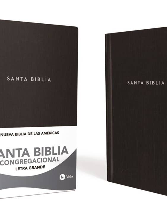 NBLA, Santa Biblia, Congregacional, Tapa dura, Negro, Comfor for wholesale by HarperCollins Christian Publishing