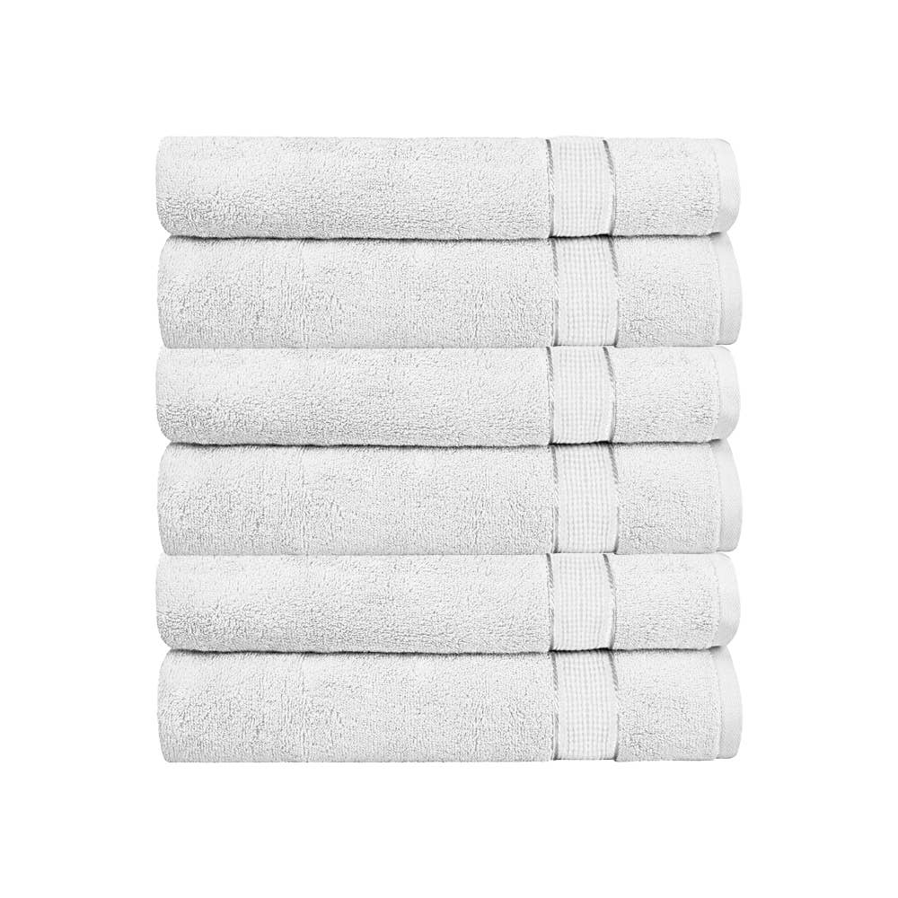 COZY HOMES COLLECTION - Wholesale Towel set - 6 Pack Hand Towels Set (16 x 32inches) 100% Cotton 400 GSM1