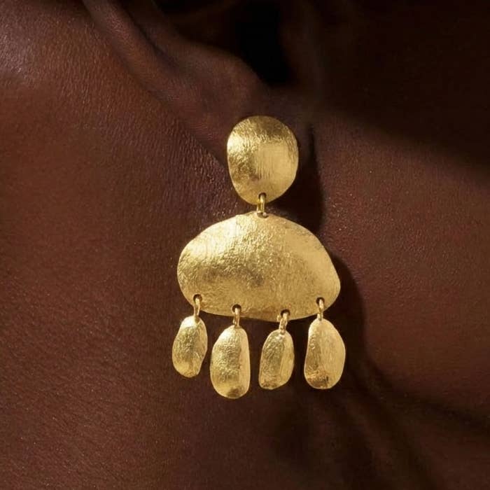 Jessica Boho Chic Örhängen Guldpläterade för wholesale av Schmuckoo Berlin