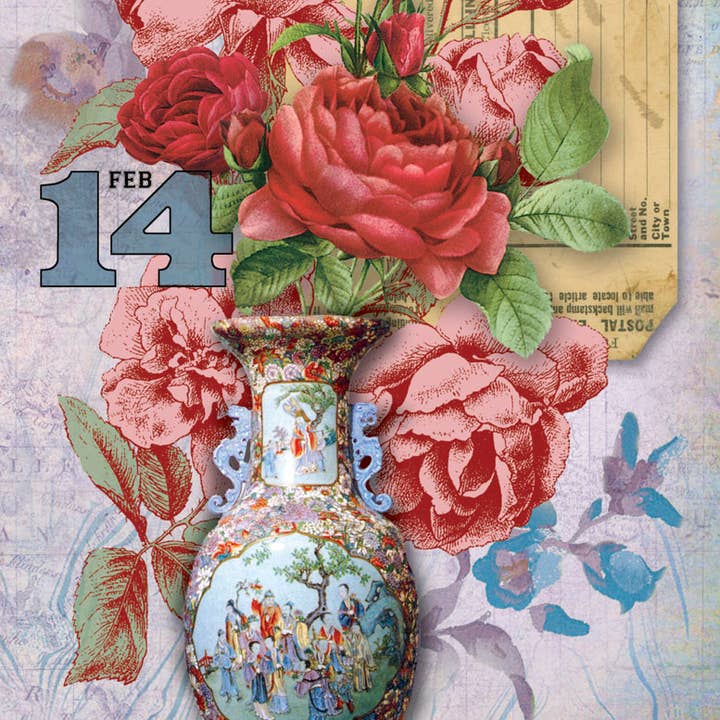 14. Feb Valentinstag Grußkarte für den Großhandel von Potluck Press