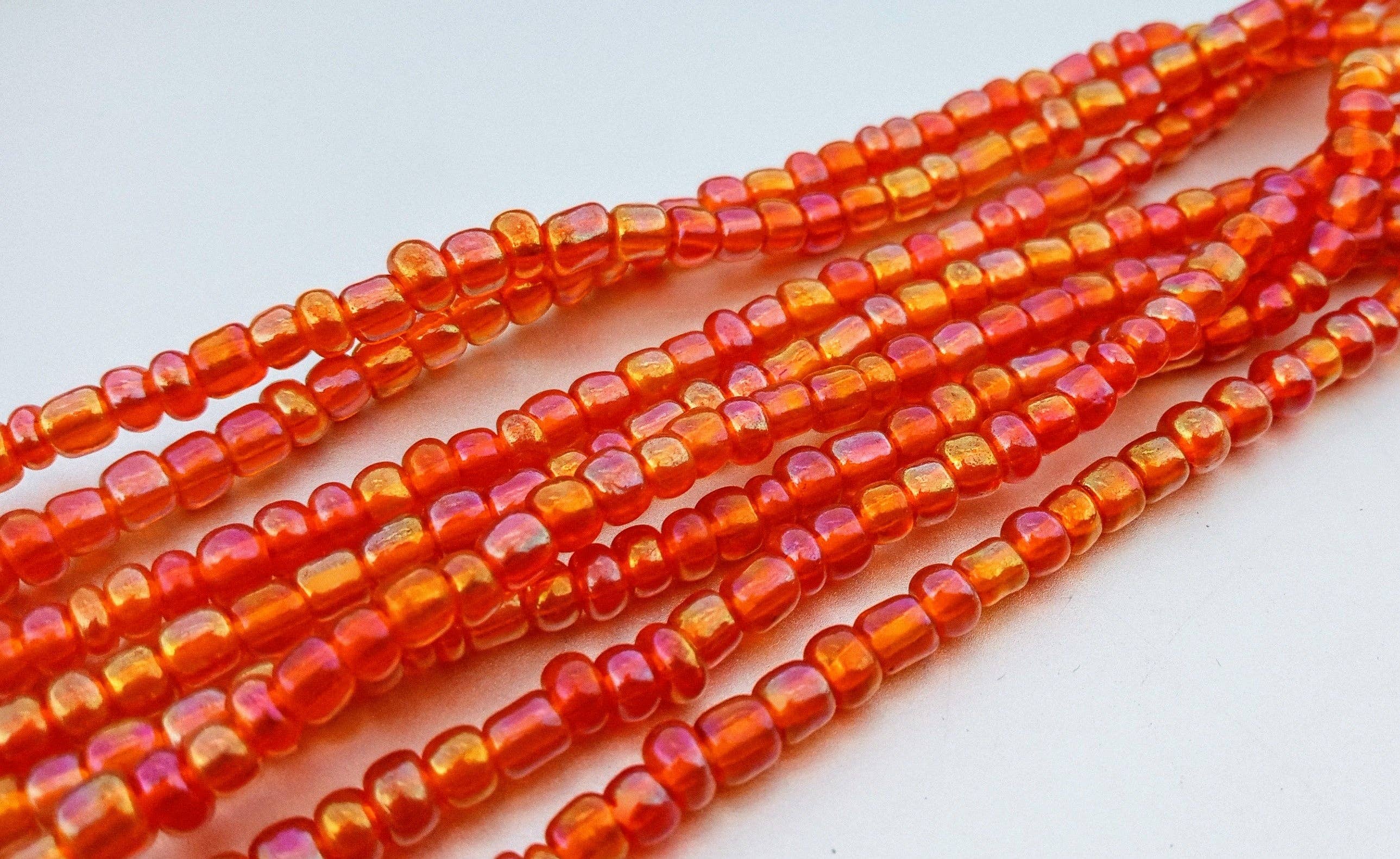 The Afrophile - Wholesale Beads - STRAWBERRY LEMONADE waist beads0