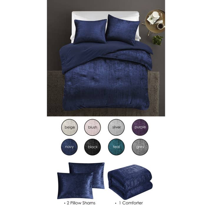 Inspired home - Wholesale Bedding Set - Moriah Comforter Set13