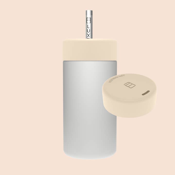 Luxey Cup - Wholesale Insulated Mug/Tumbler - GRAY - Duo Switch Stainless Steel Cup 12oz13