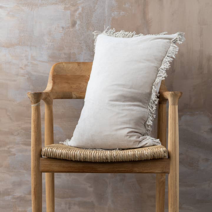 Saardé - Wholesale Rugkussen - Fluwelen Lendenkussen | Klei