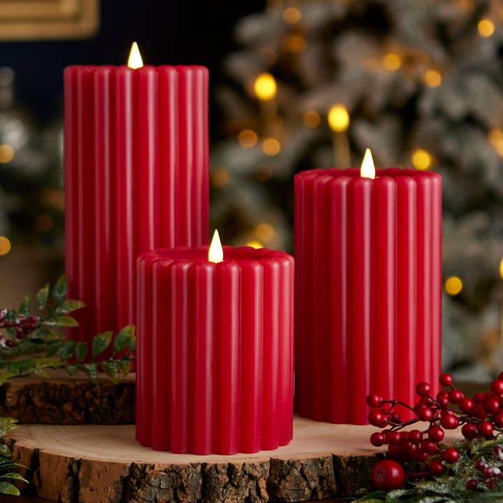 Wide Ribbed Motion Flameless Candle and other Purchase Wholesale moving flame. Free Returns & Net 60 Terms on Faire trending on Faire.