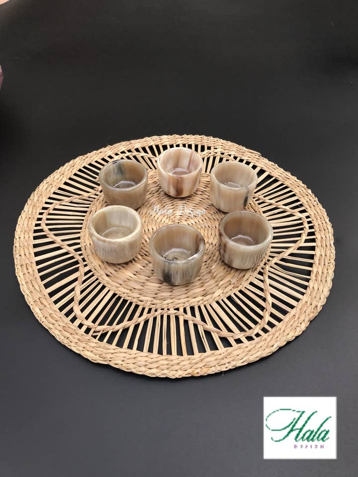 Buffalo Horn Liquor Wine Cup, Small Wine Cordials Glasses for wholesale by Hala Design