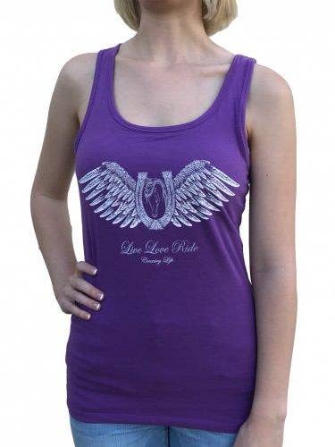 T-6 Tanque para Cavalos - Roxo por atacado de Southern Attitude