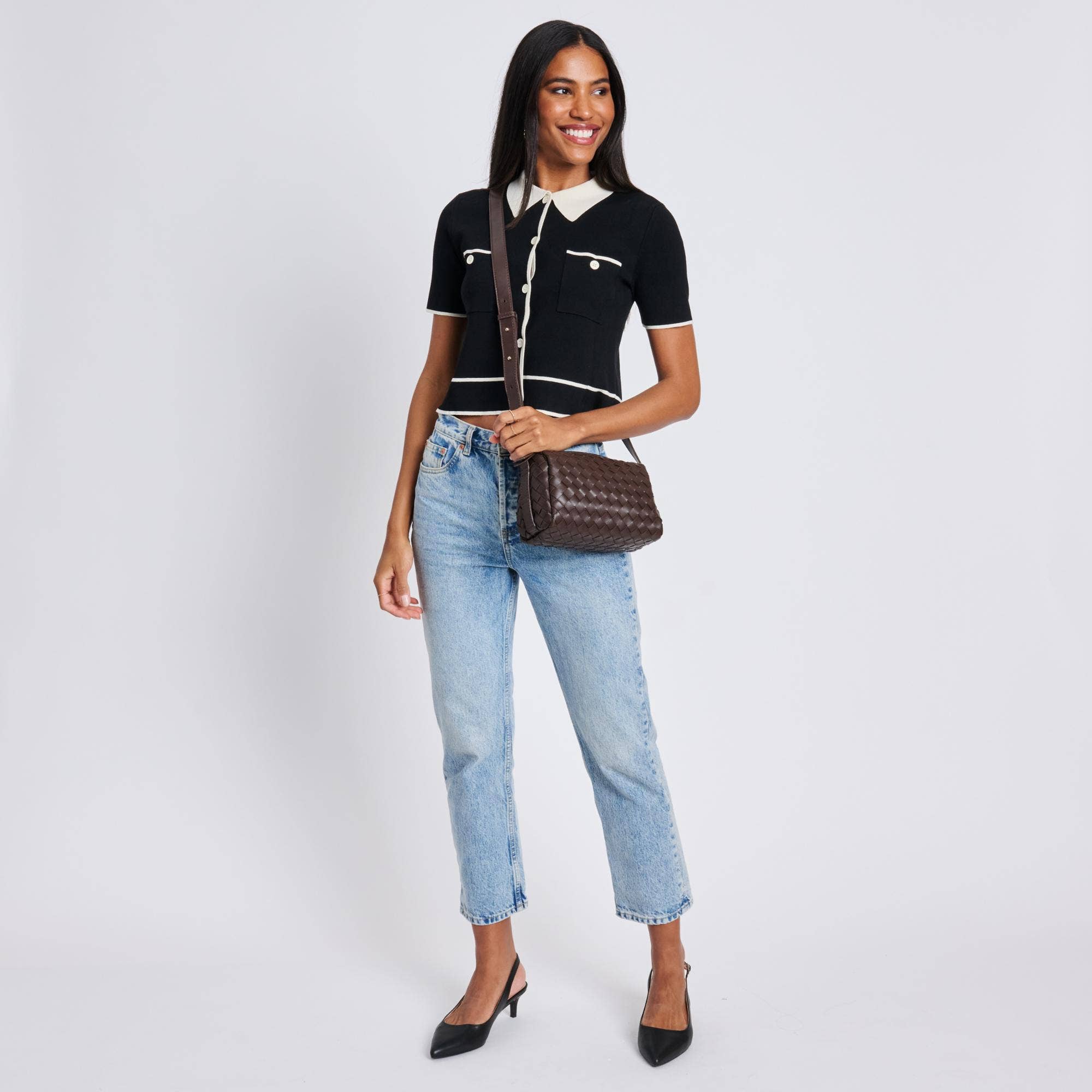 Moda Luxe - Vendita all'ingrosso Borsa a tracolla - Donna - Tracolla Charlotte Woven17