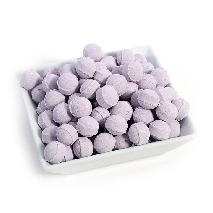 1 kg vilde lavendel badekugler for engroshandel hos Bath Bubble & Beyond