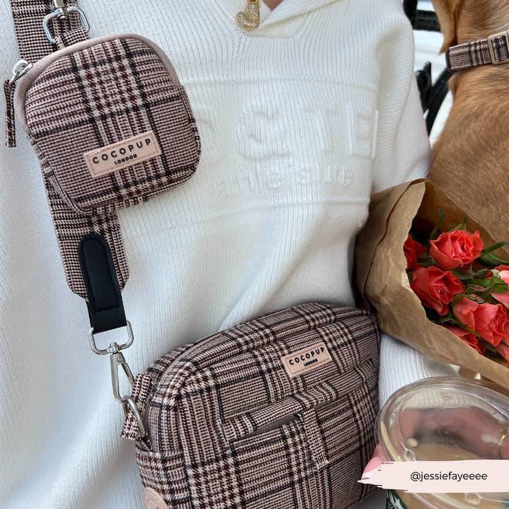 Cocopup London - Wholesale Pet Treat Bag - Dog - Treat Pouch - Pup Plaid4