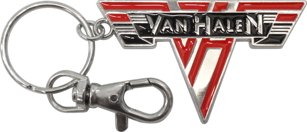 Square Deal Recordings & Supplies - Wholesale Sleutelhanger - Uniseks - Metalen Sleutelhanger - Van Halen - Classic Rock Muziekband 1980s1