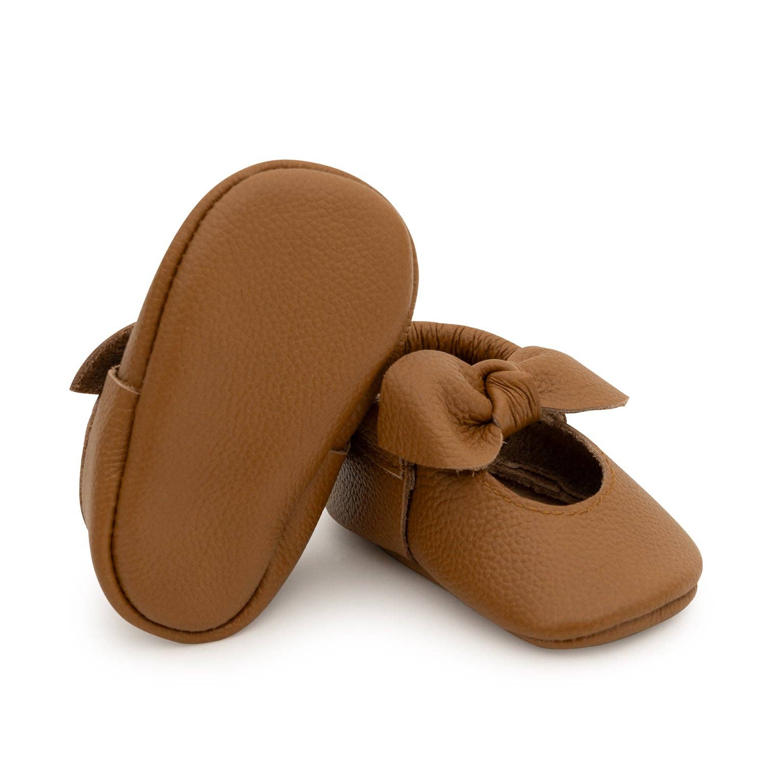 BirdRock Baby - Wholesale Moccasins - Kids - Brown Knot Moccasins4
