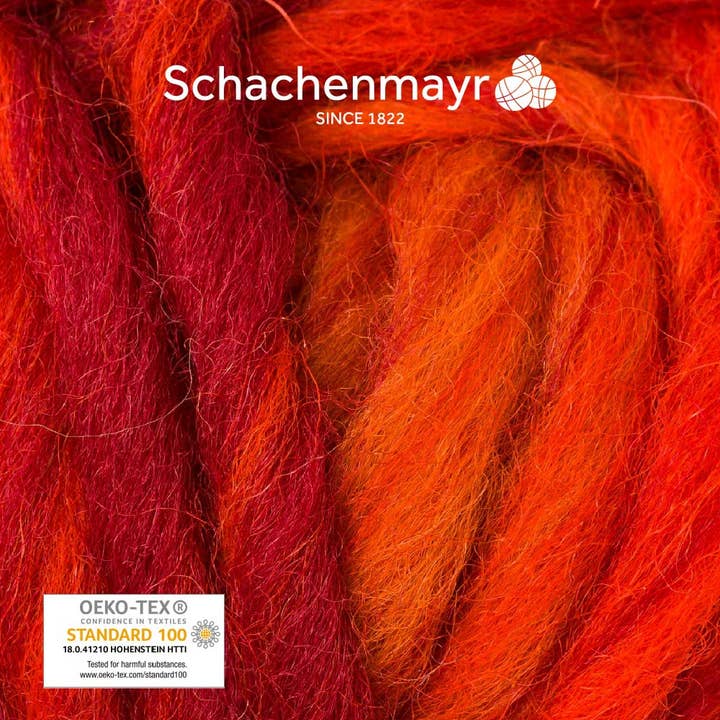 MEZ Crafts Germany - Vente Fils à tricoter - Laine feutrée Schachenmayr Wash+Filz-It ! Multicolore 10X50G21