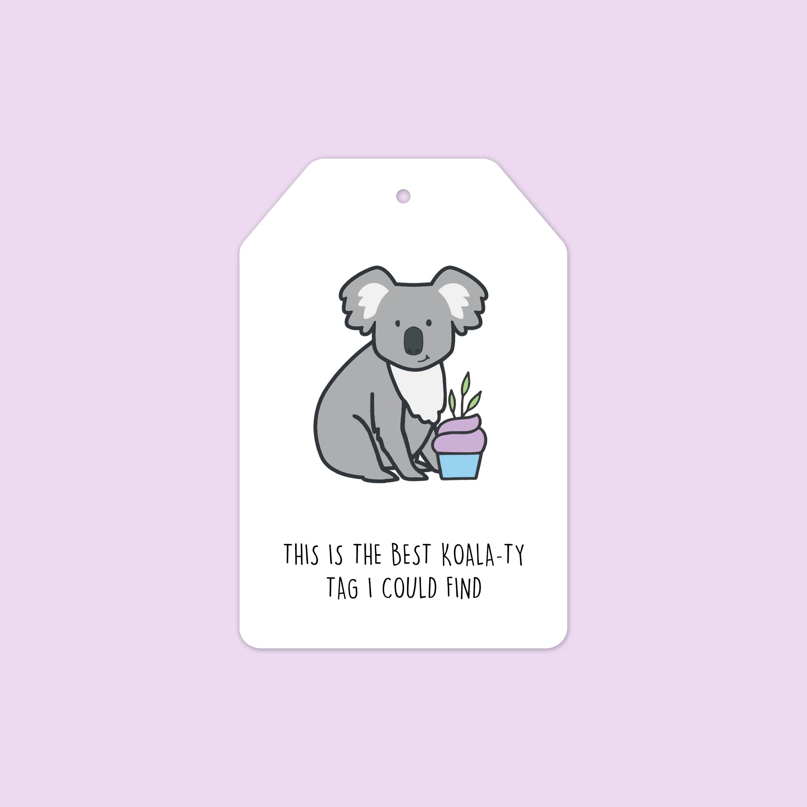 Hey Hunny – Cartão de presente por atacado – Etiqueta de Presente de Aniversário: Melhor Etiqueta de Koala (Australiano) | Koala0
