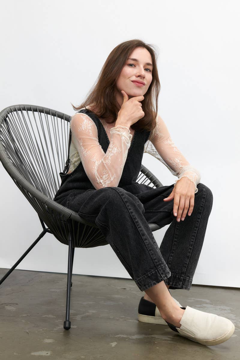 Newbury Kustom - Vente Jean – femme - 80298 - Salopette en jean vintage15