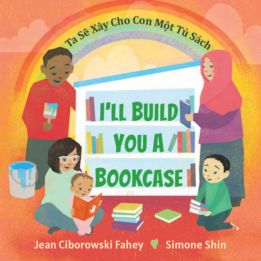 Lee & Low Books Inc – wholesale Preschool Book (3-5) – I'll Build You a Bookcase (Vietnamese-English edition)0