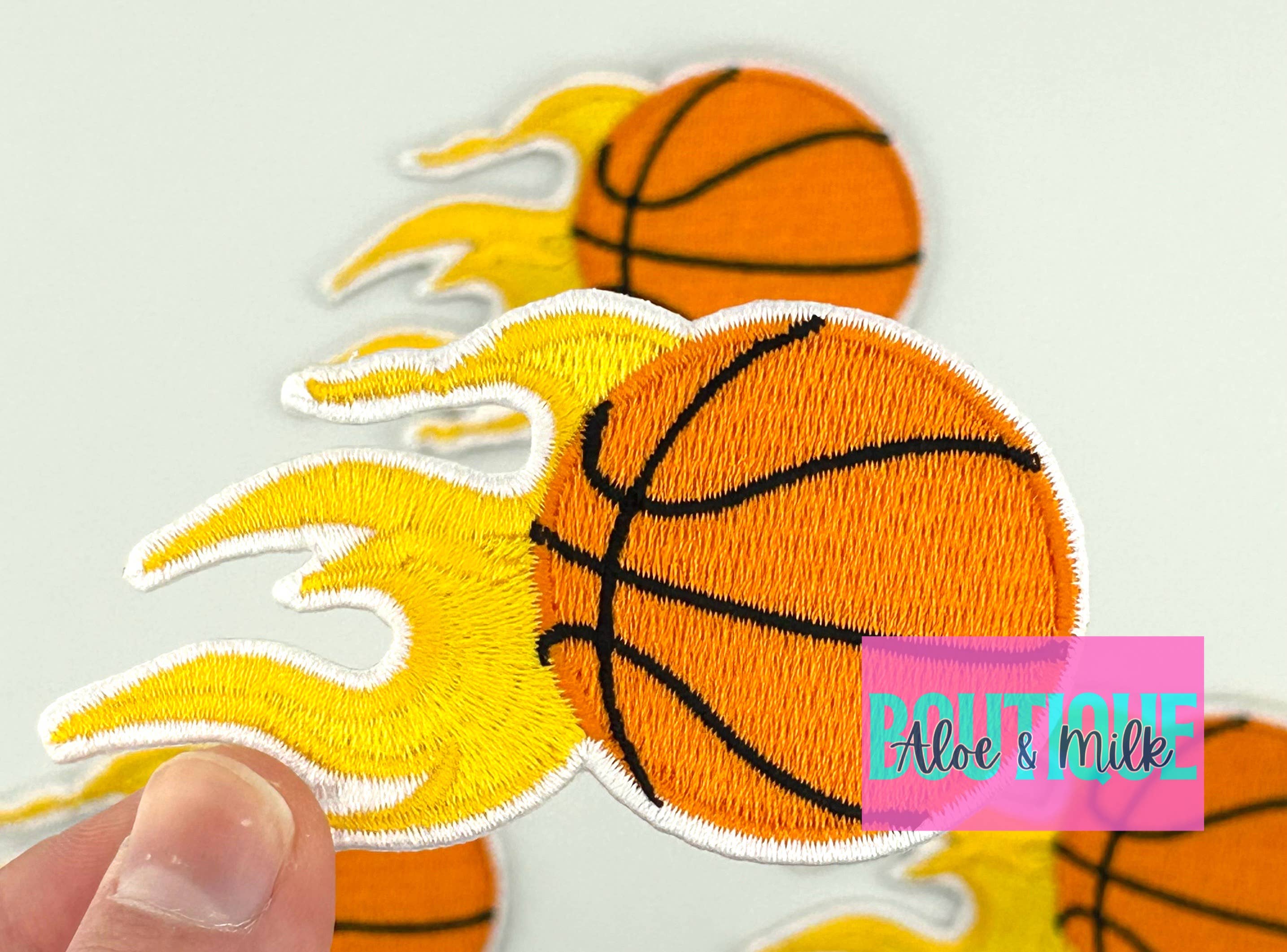 Aloe and Milk Boutique - Wholesale Patch - Basketball patch, sports patch, game day patches5