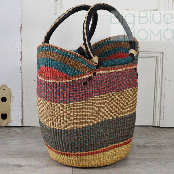 Big Blue Moma - Wholesale Grocery/Shopping Bag - U Shopper Large - Traditional Palette19