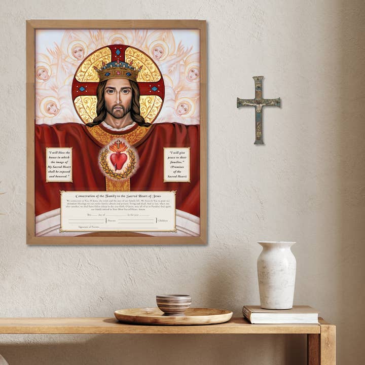 Sacred Heart Consecration / Sacred Heart Enrollment for wholesale by New Jerusalem Studios